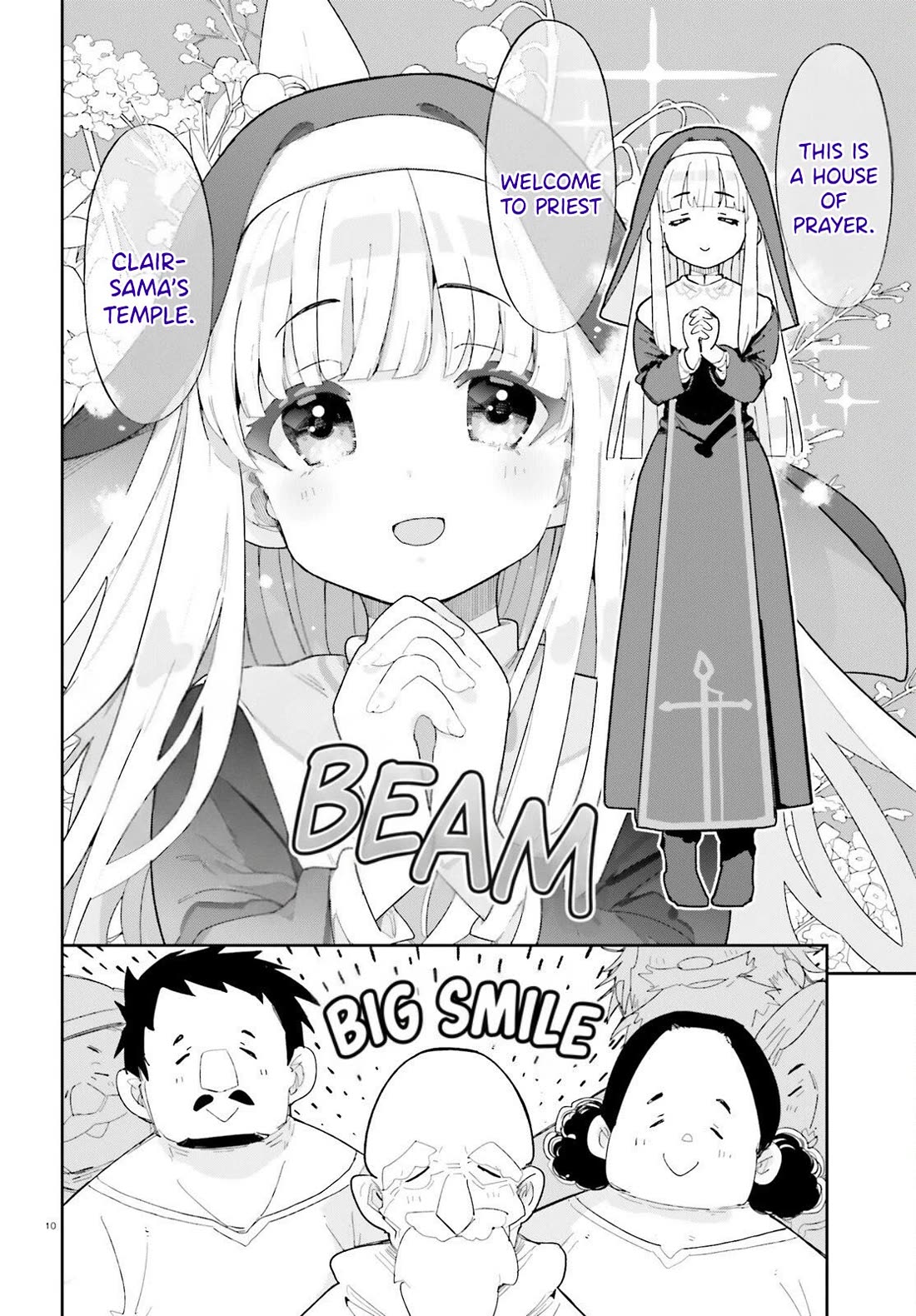 I'm Just a Mob Priest, but Since I Realized This World is an Otome Game, I'll Train the Heroine chapter 6 page 10