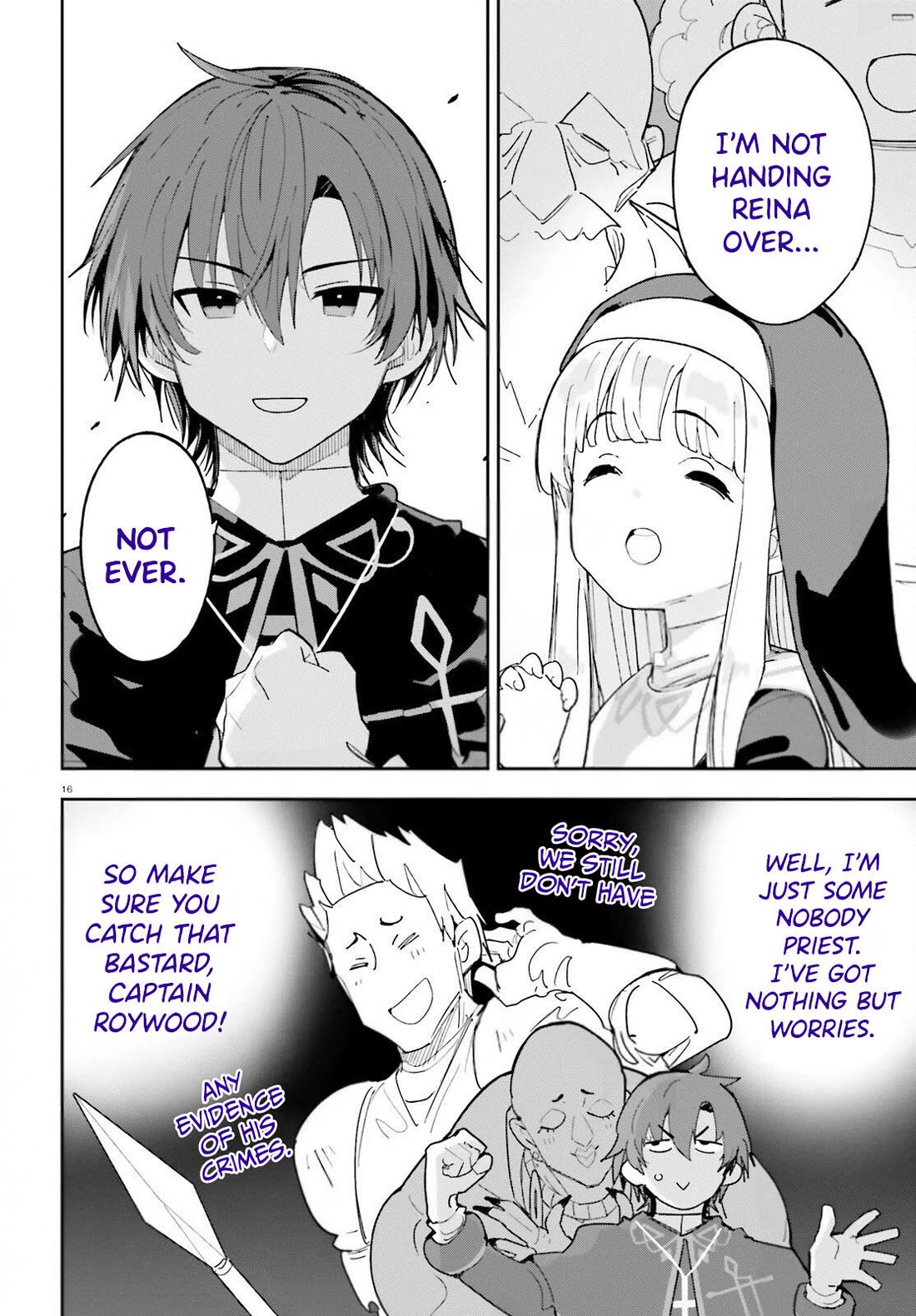 I'm Just a Mob Priest, but Since I Realized This World is an Otome Game, I'll Train the Heroine chapter 6 page 16