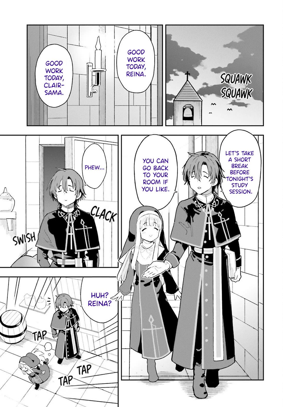 I'm Just a Mob Priest, but Since I Realized This World is an Otome Game, I'll Train the Heroine chapter 6 page 17
