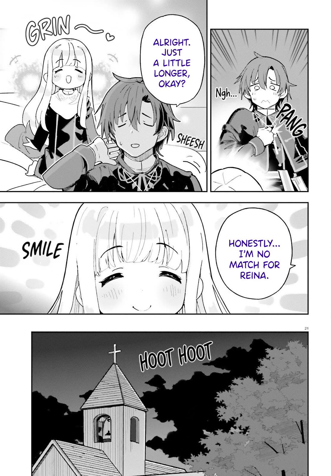 I'm Just a Mob Priest, but Since I Realized This World is an Otome Game, I'll Train the Heroine chapter 6 page 21