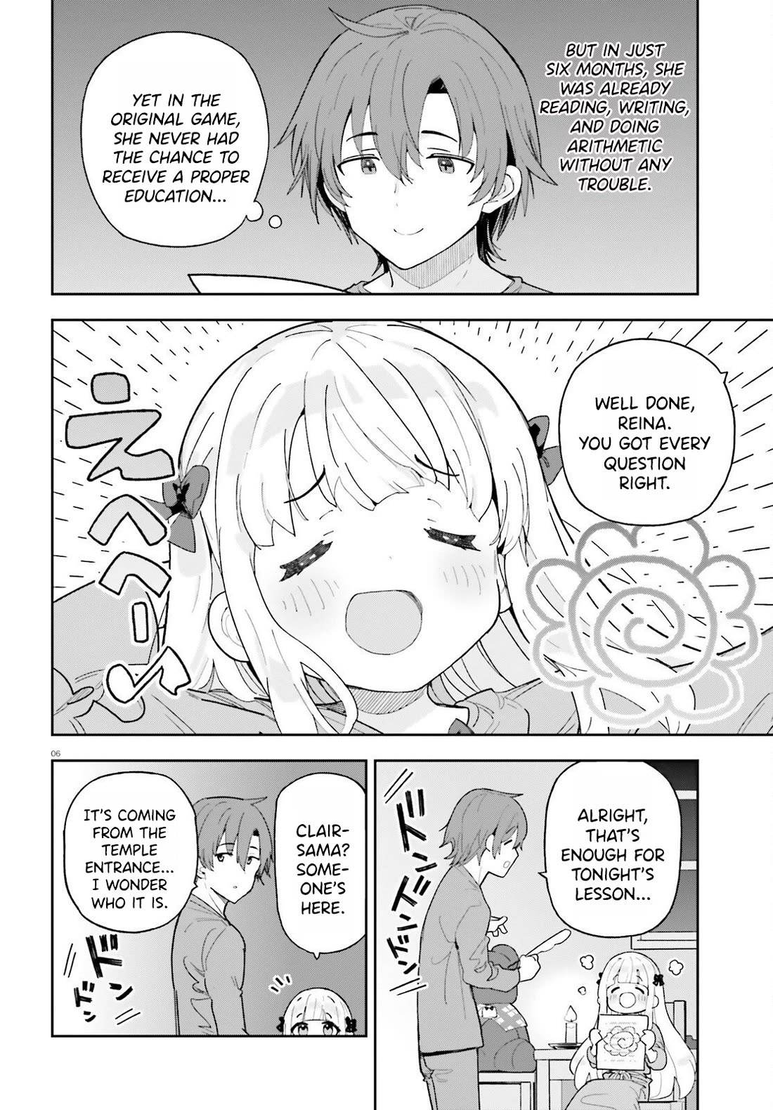 I'm Just a Mob Priest, but Since I Realized This World is an Otome Game, I'll Train the Heroine chapter 7 page 7