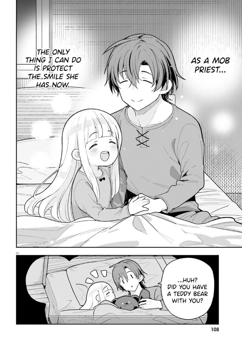 I'm Just a Mob Priest, but Since I Realized This World is an Otome Game, I'll Train the Heroine chapter 8 page 23