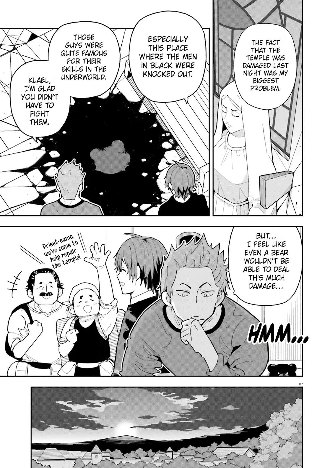 I'm Just a Mob Priest, but Since I Realized This World is an Otome Game, I'll Train the Heroine chapter 9.1 page 8