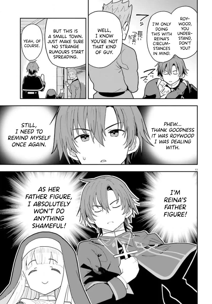 I'm Just a Mob Priest, but Since I Realized This World is an Otome Game, I'll Train the Heroine chapter 9 page 14