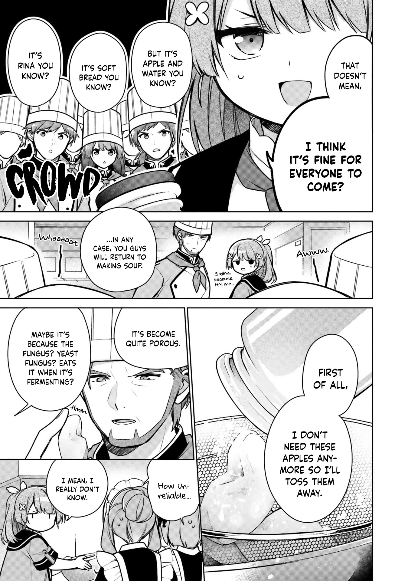 I'm Not the Saint, so I'll Just Leisurely Make Food at the Royal Palace chapter 10 page 3