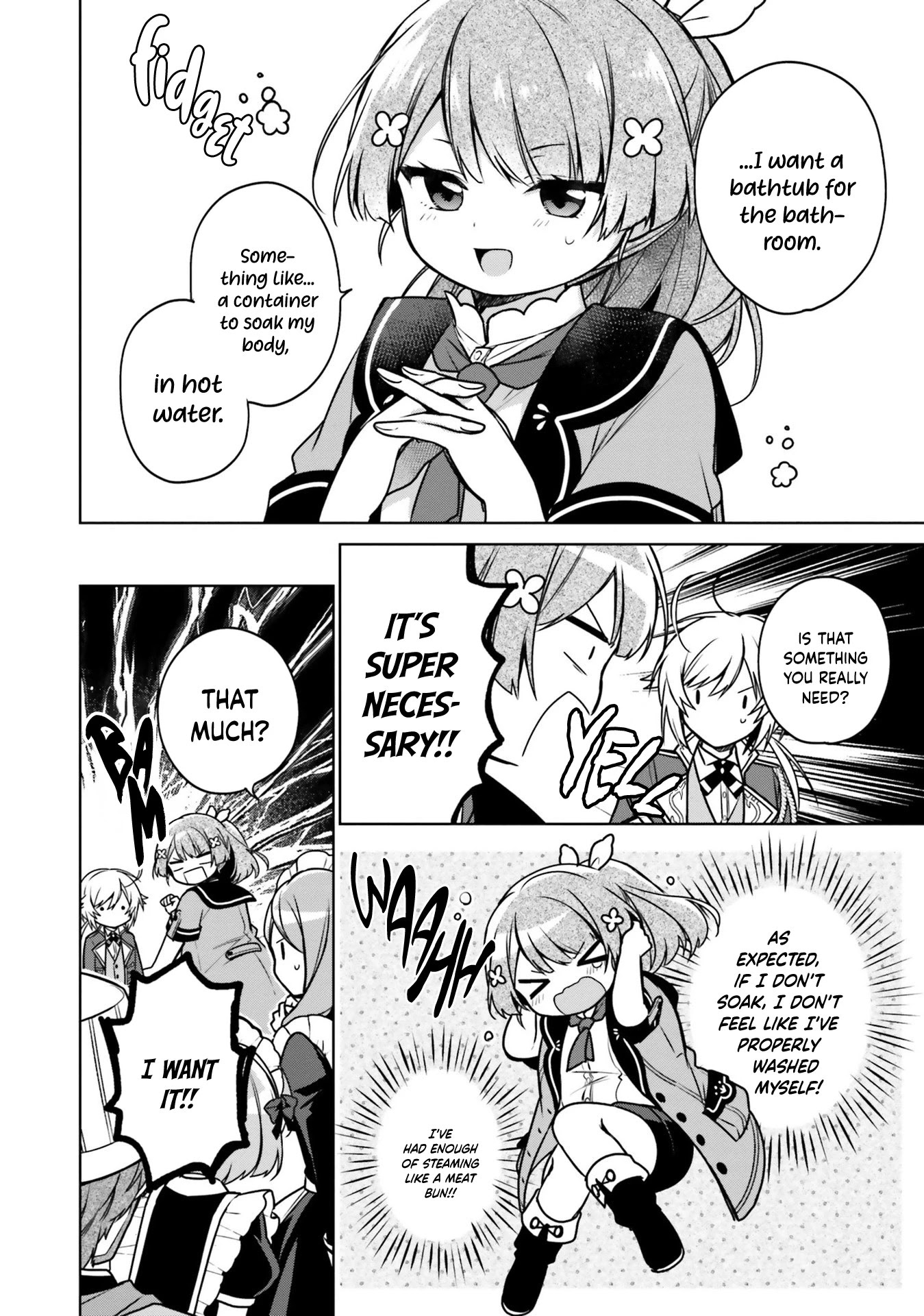 I'm Not the Saint, so I'll Just Leisurely Make Food at the Royal Palace chapter 10 page 8