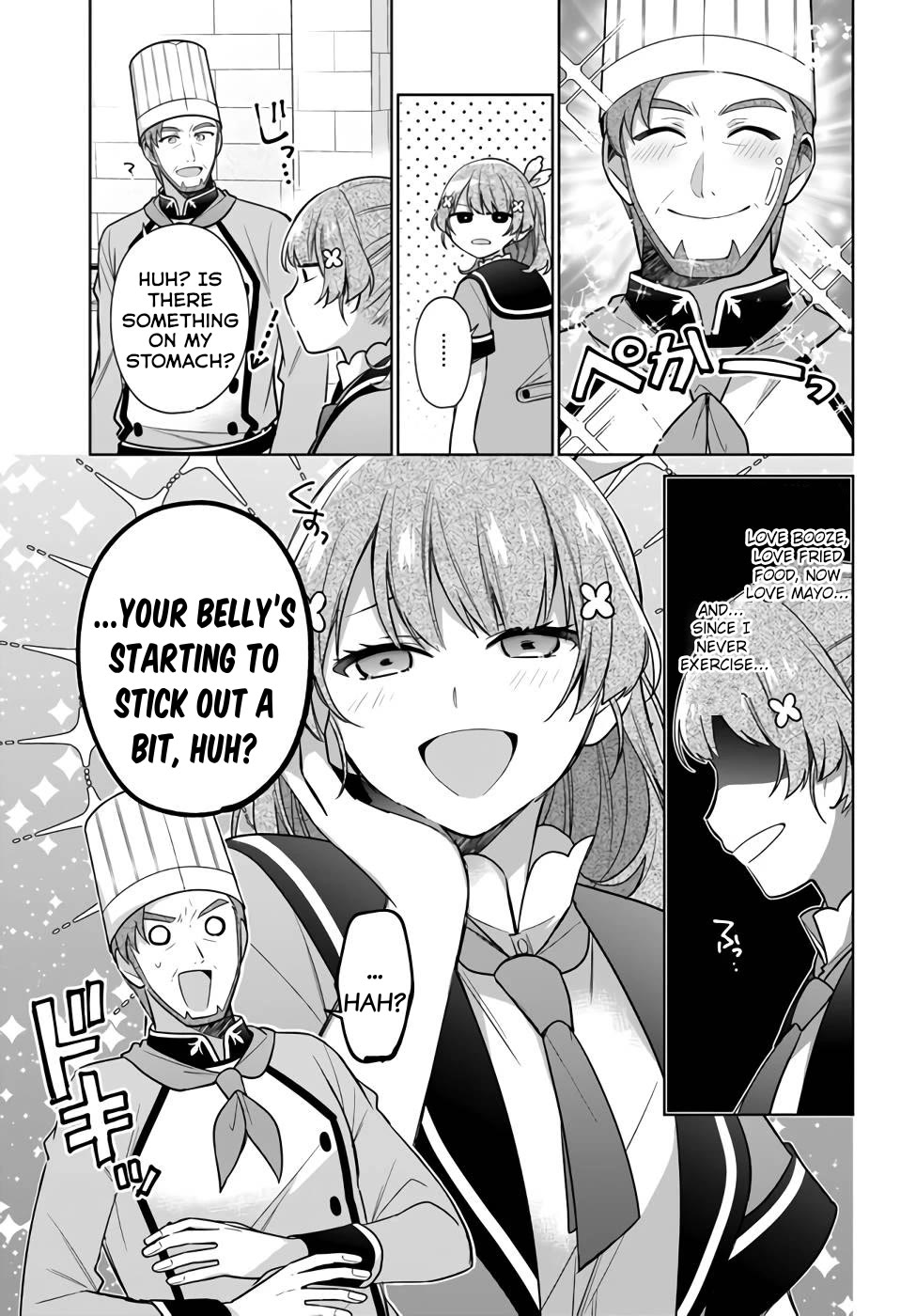 I'm Not the Saint, so I'll Just Leisurely Make Food at the Royal Palace chapter 24 page 27