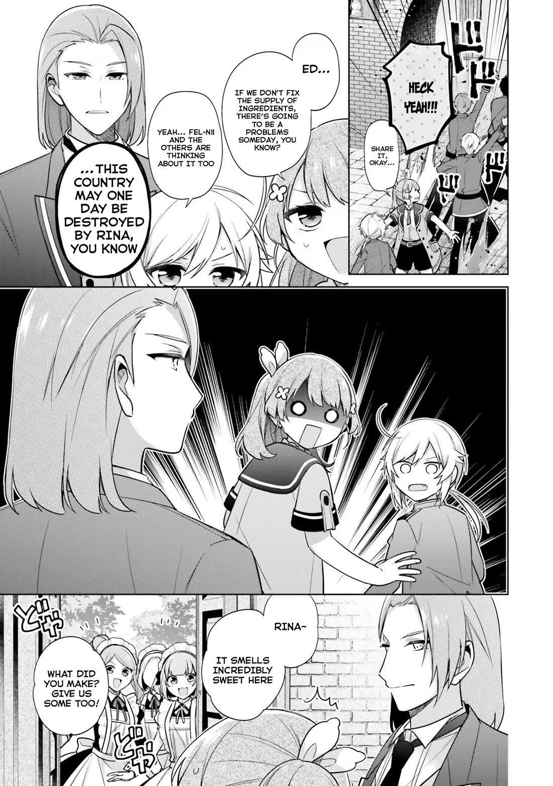 I'm Not the Saint, so I'll Just Leisurely Make Food at the Royal Palace chapter 26 page 35