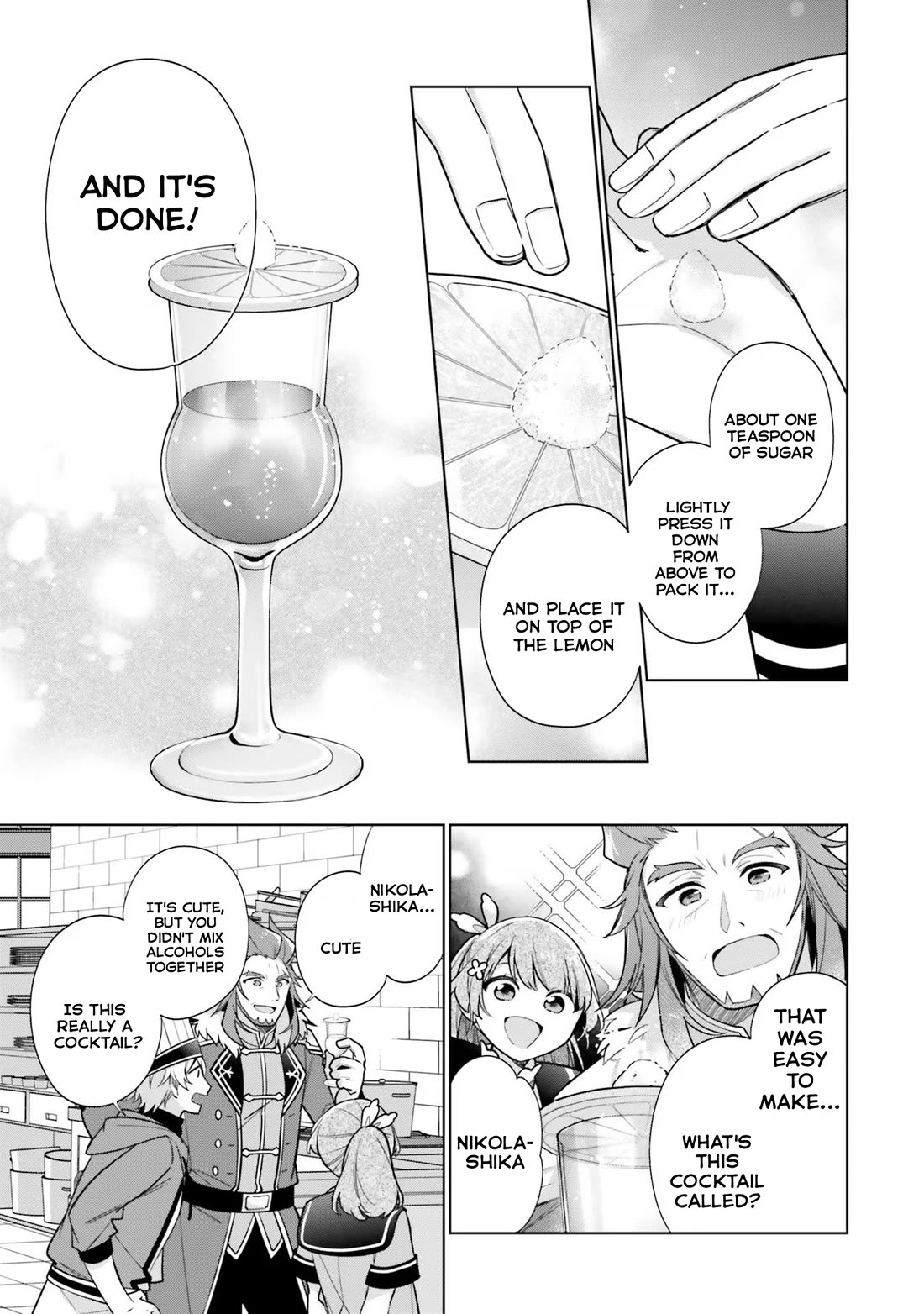 I'm Not the Saint, so I'll Just Leisurely Make Food at the Royal Palace chapter 30 page 7