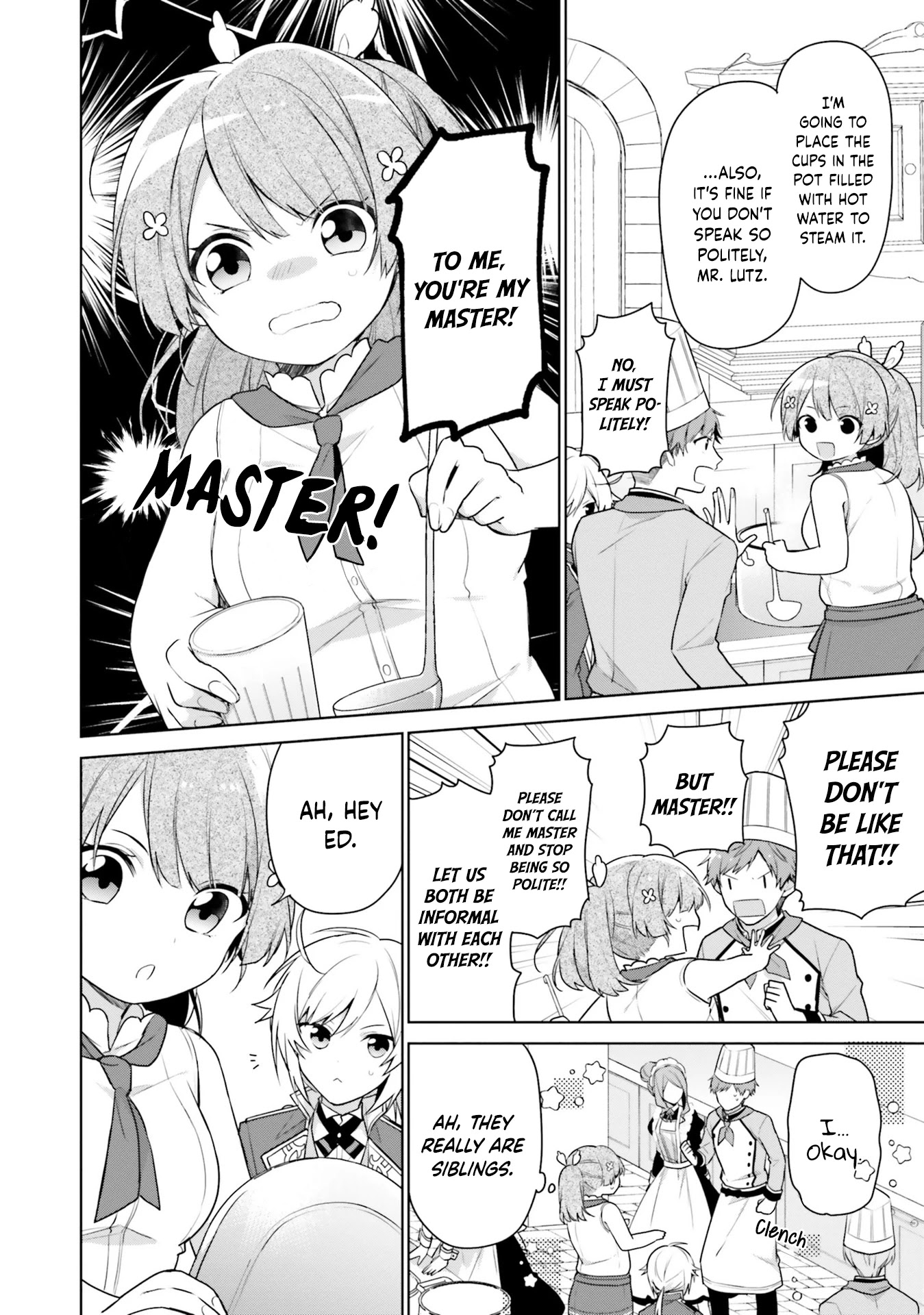 I'm Not the Saint, so I'll Just Leisurely Make Food at the Royal Palace chapter 4 page 14