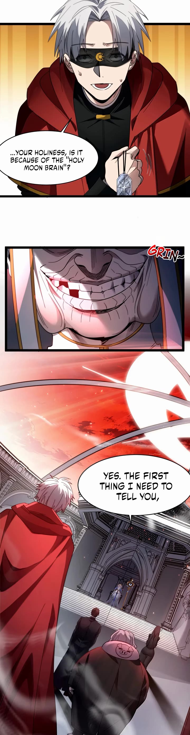 I’m Really Not the Evil God’s Lackey chapter 184 page 10