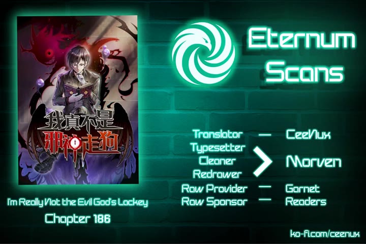 I’m Really Not the Evil God’s Lackey chapter 186 page 1