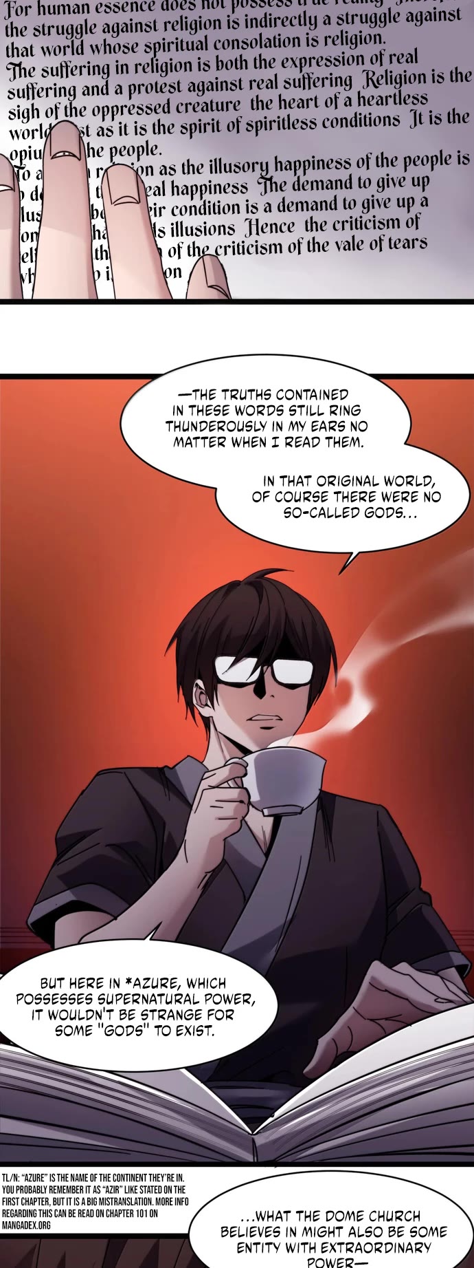 I’m Really Not the Evil God’s Lackey chapter 186 page 33