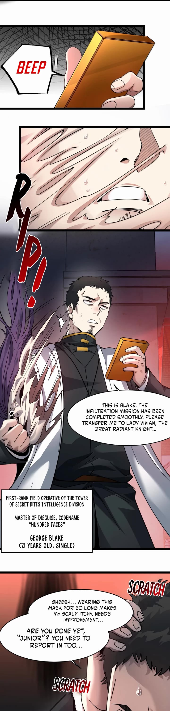 I’m Really Not the Evil God’s Lackey chapter 187 page 31