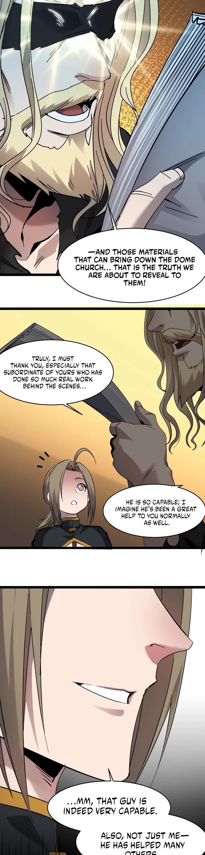 I’m Really Not the Evil God’s Lackey chapter 190 page 28