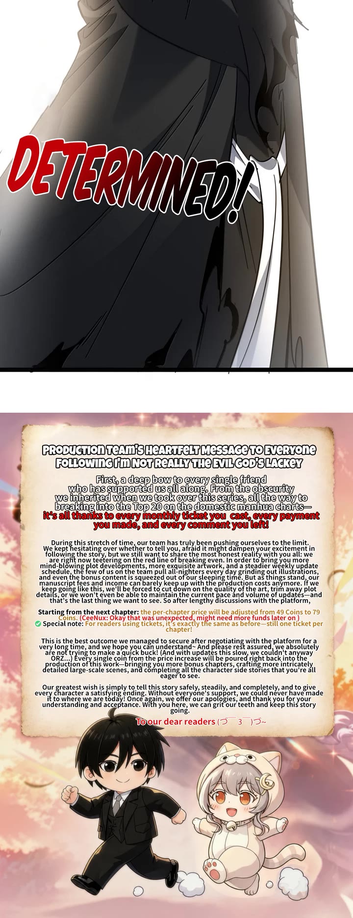 I’m Really Not the Evil God’s Lackey chapter 190 page 34