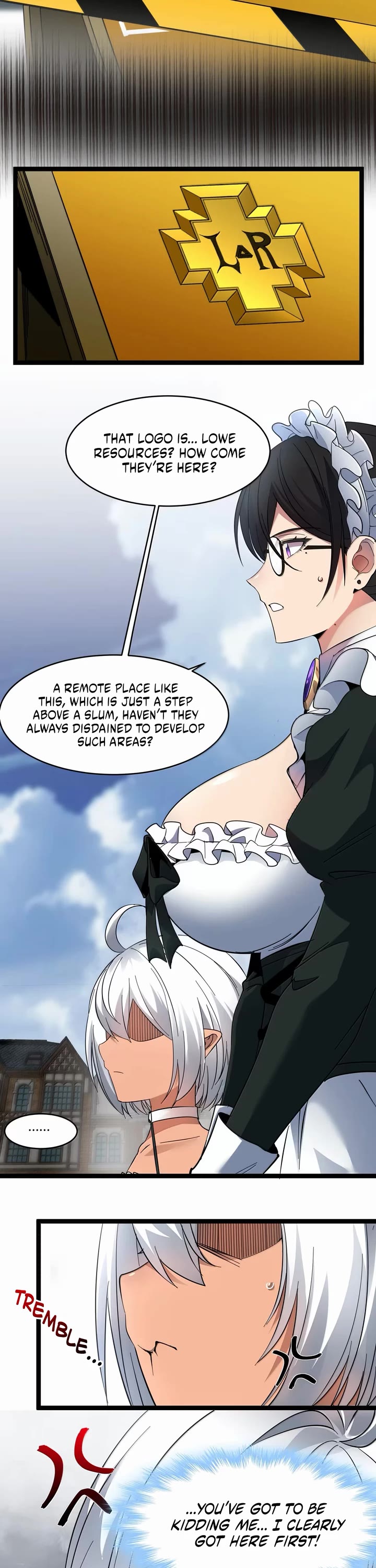 I’m Really Not the Evil God’s Lackey chapter 191 page 21