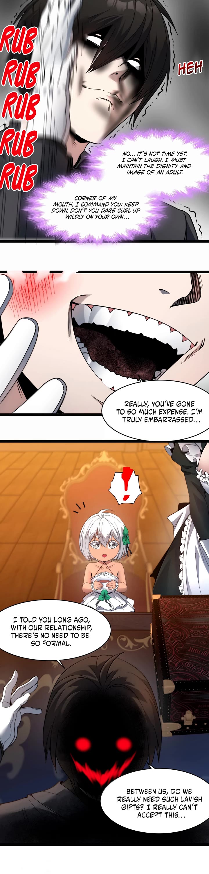I’m Really Not the Evil God’s Lackey chapter 193 page 8