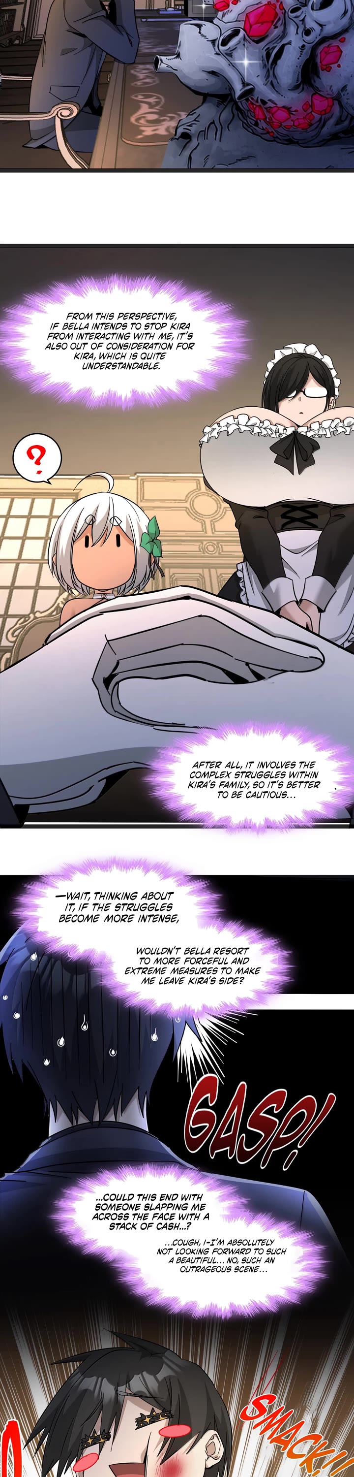 I’m Really Not the Evil God’s Lackey chapter 195 page 28