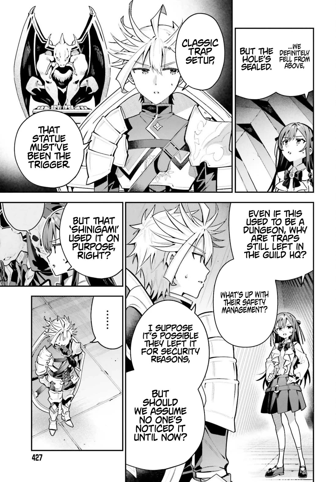 I'm the Guild Receptionist, but Since I Don't Want to Work Overtime, I Think I'll Just Solo the Boss chapter 46 page 3