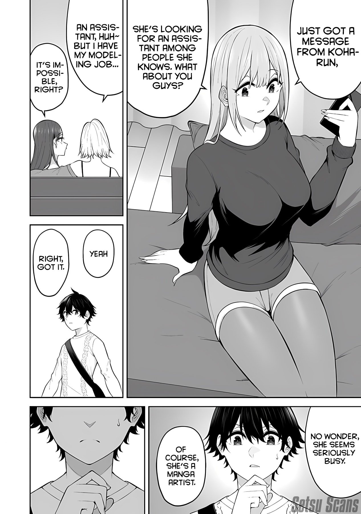 Imaizumin Chi Wa Douyara Gal No Tamariba Ni Natteru Rashii~Deep~ chapter 26 page 5