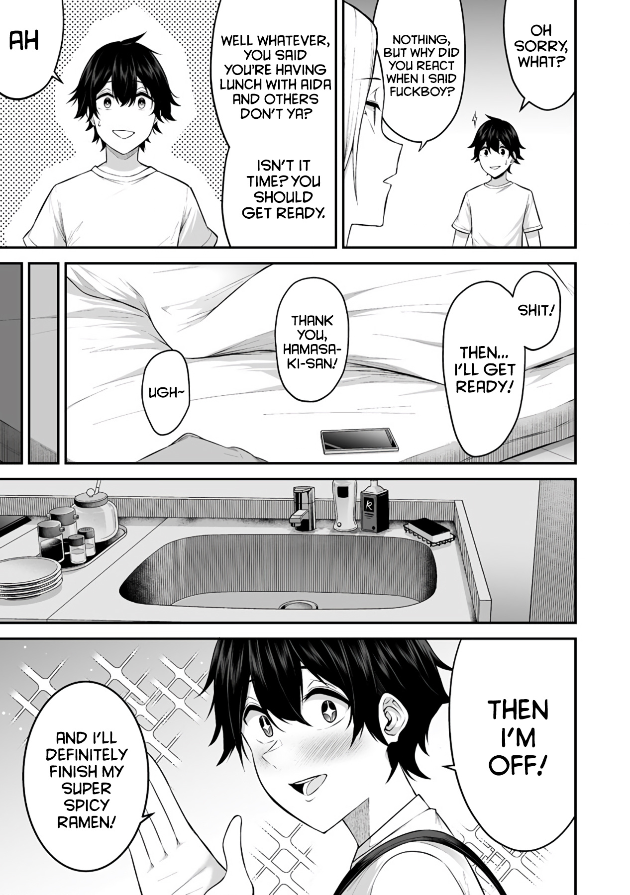 Imaizumin's House is a Place for Gals to Gather chapter 1 page 13