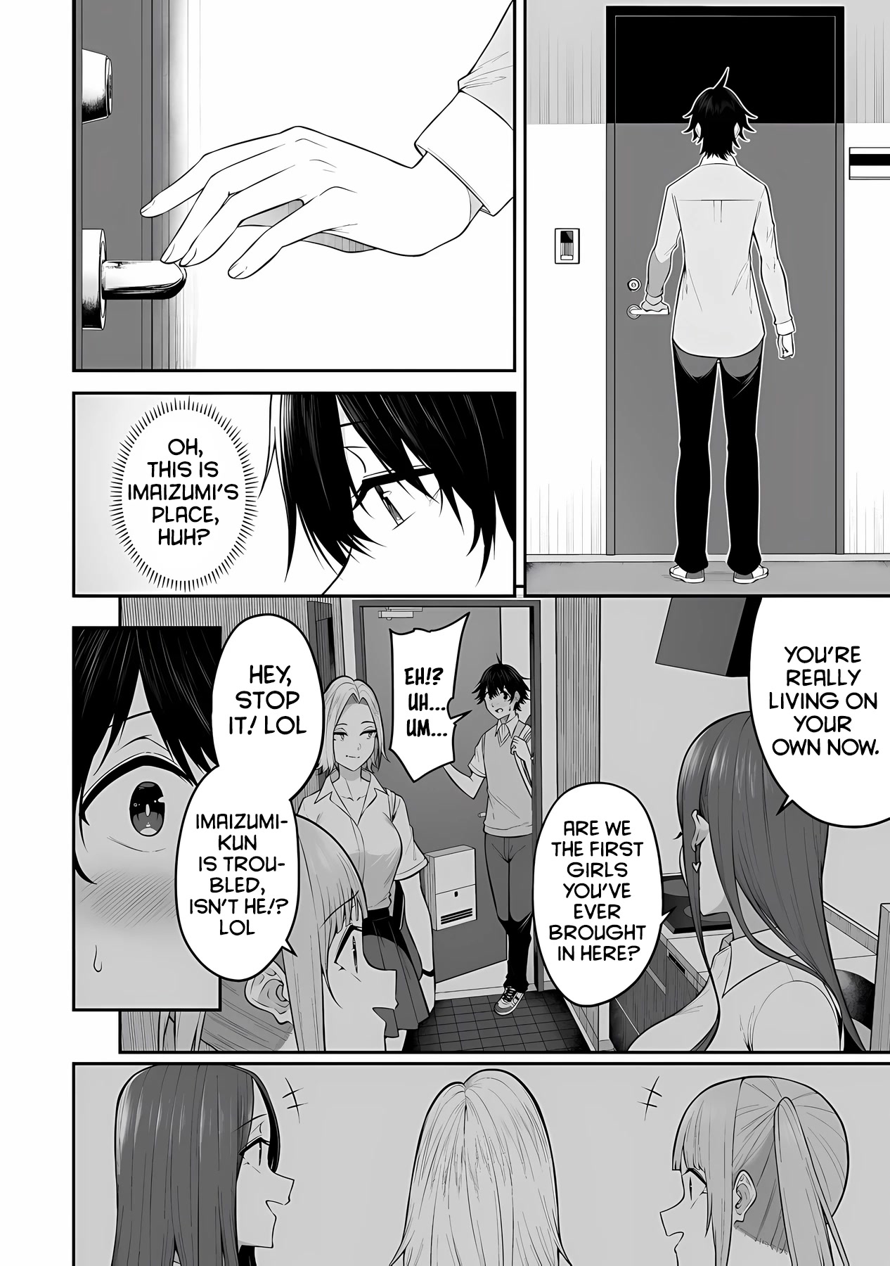 Imaizumin's House is a Place for Gals to Gather chapter 14 page 19