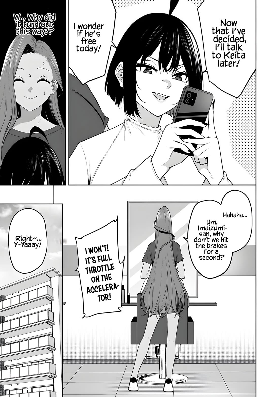 Imaizumin's House is a Place for Gals to Gather chapter 40 page 8