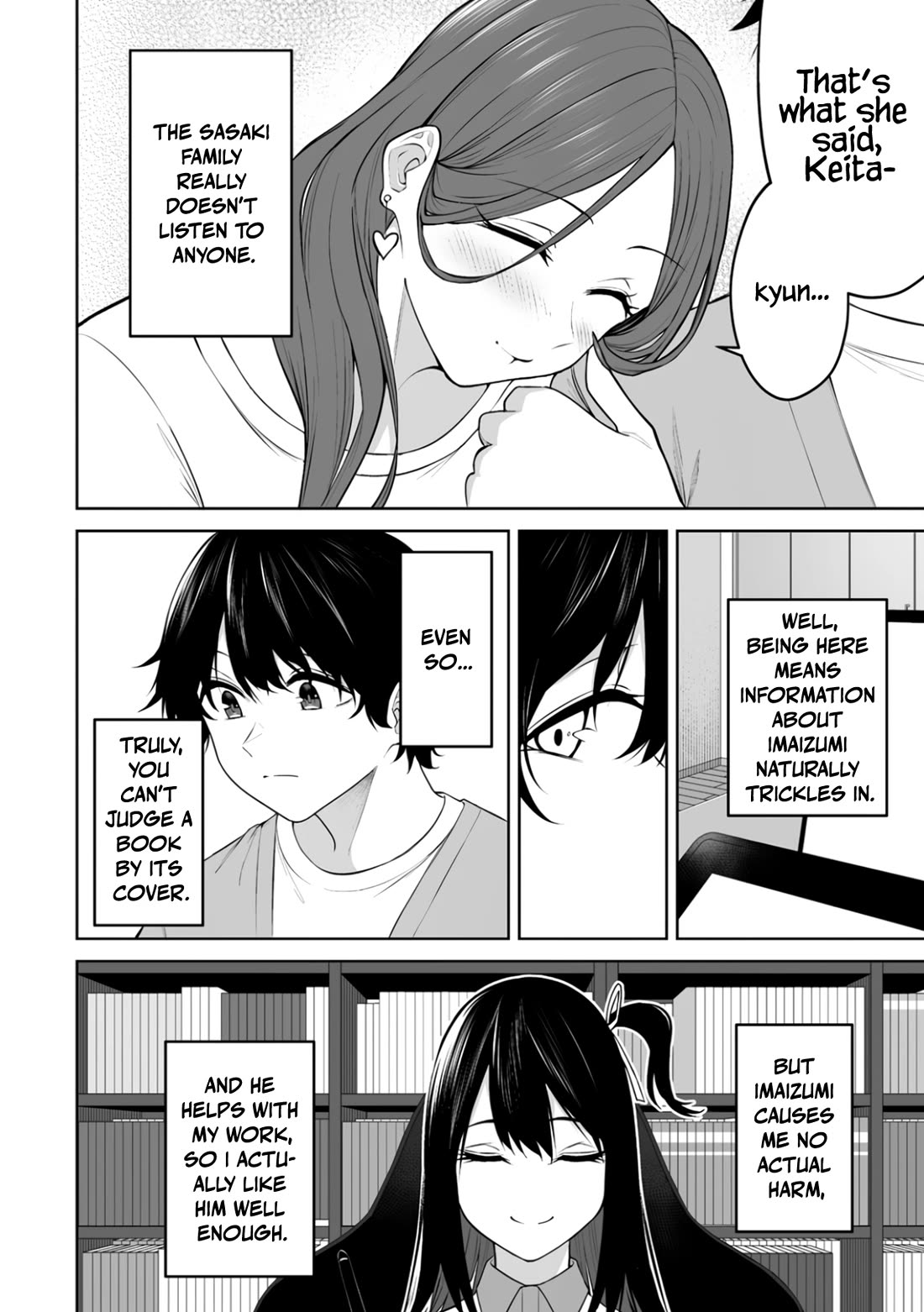 Imaizumin's House is a Place for Gals to Gather chapter 49 page 18