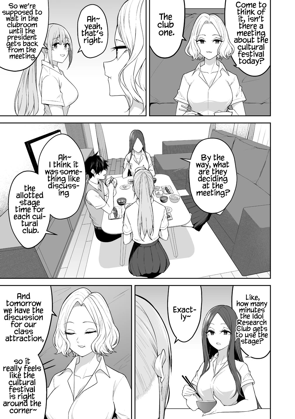 Imaizumin's House is a Place for Gals to Gather chapter 50 page 14