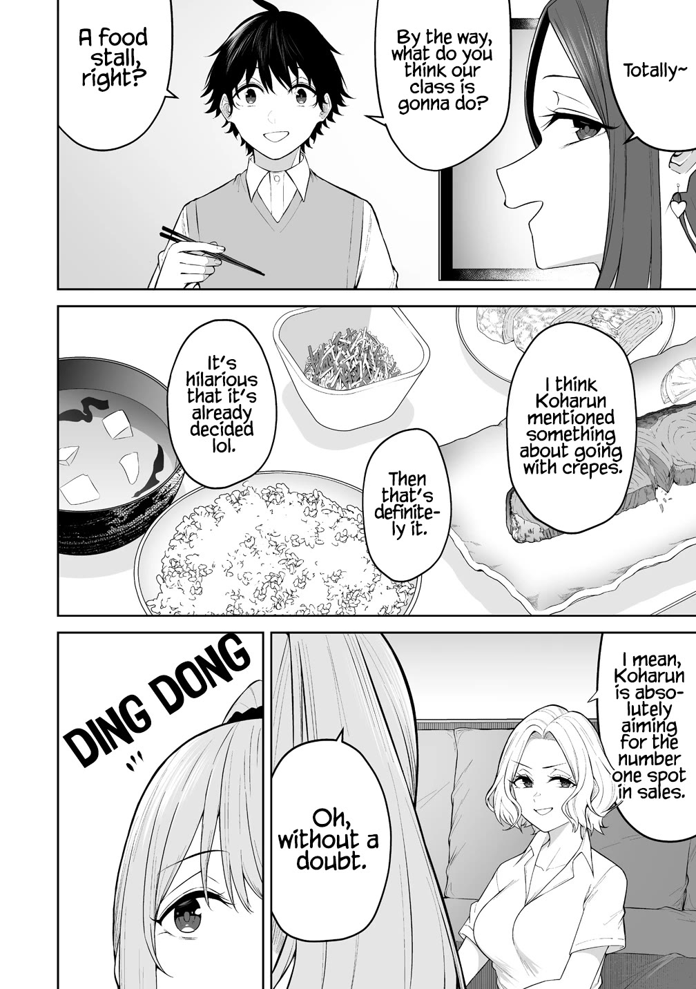 Imaizumin's House is a Place for Gals to Gather chapter 50 page 15
