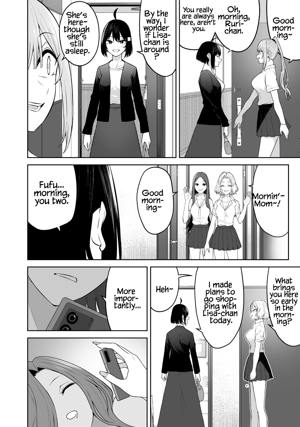 Imaizumin's House is a Place for Gals to Gather chapter 50 page 17