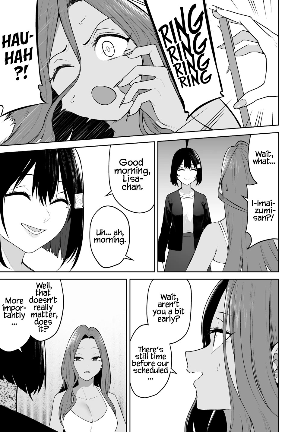 Imaizumin's House is a Place for Gals to Gather chapter 50 page 18