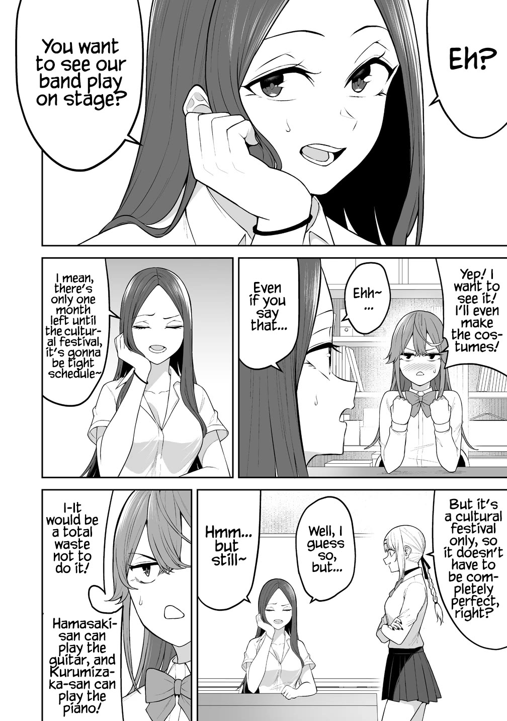 Imaizumin's House is a Place for Gals to Gather chapter 50 page 21