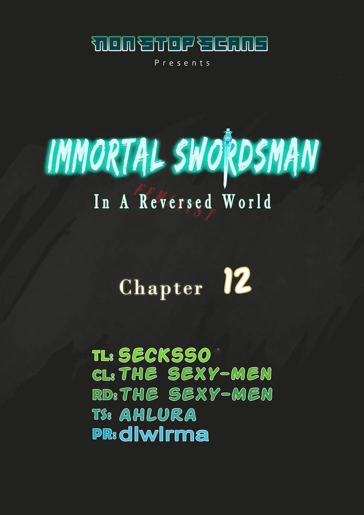 Immortal Swordsman in The Reverse World chapter 12 page 1