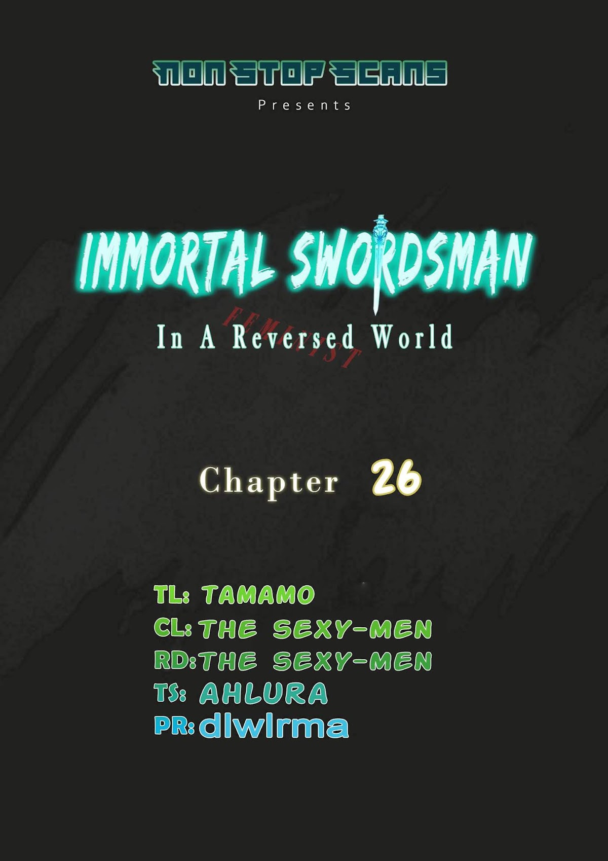 Immortal Swordsman in The Reverse World chapter 26 page 1