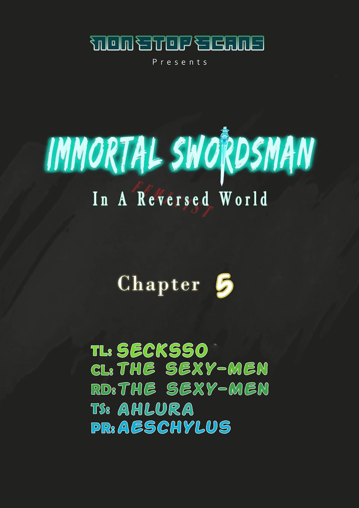 Immortal Swordsman in The Reverse World chapter 5 page 1