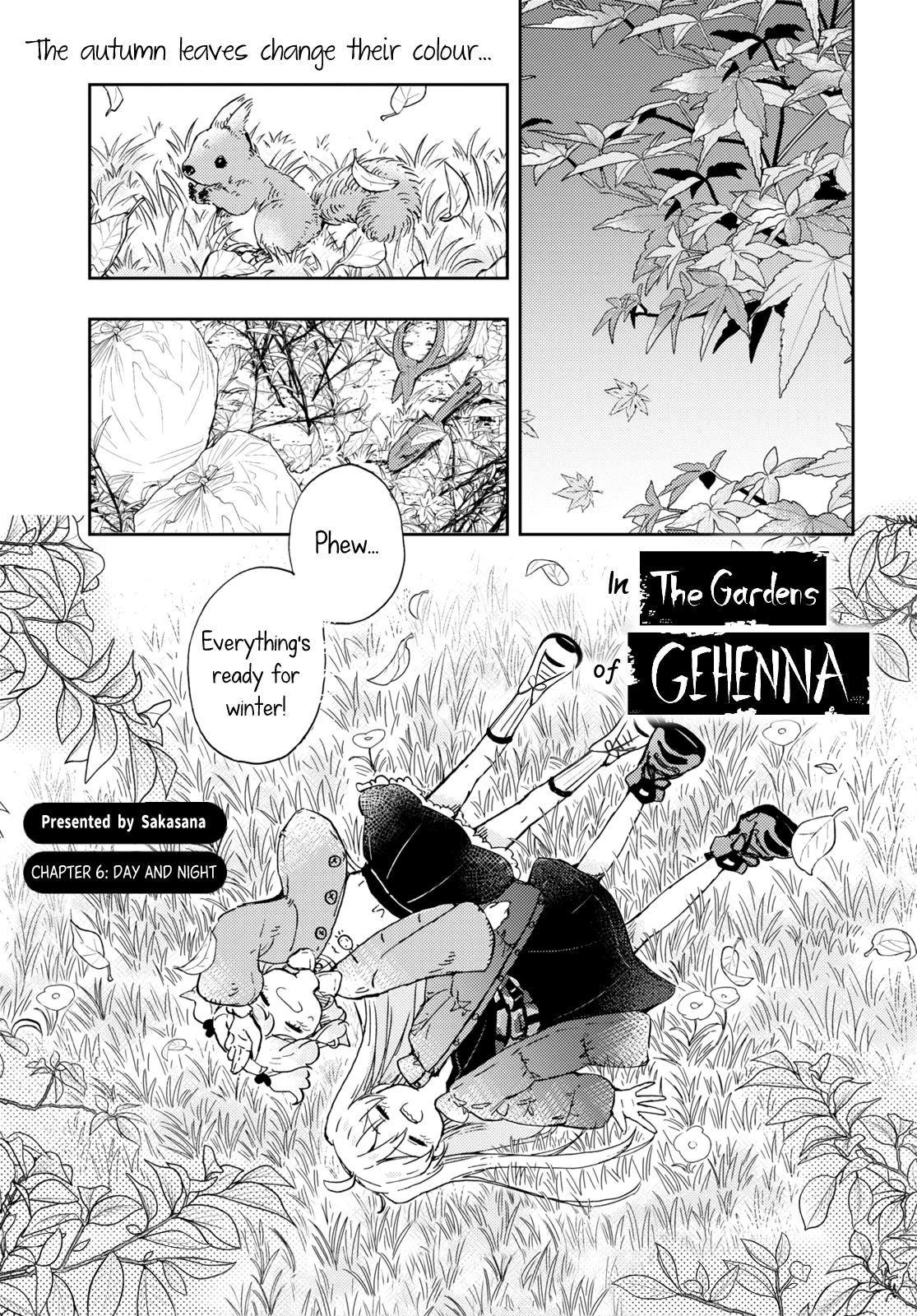 In the Gardens of Gehenna chapter 6 page 1