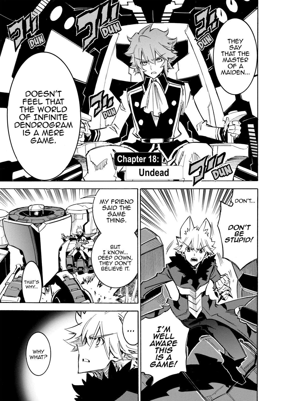 Infinite Dendrogram chapter 18 page 1