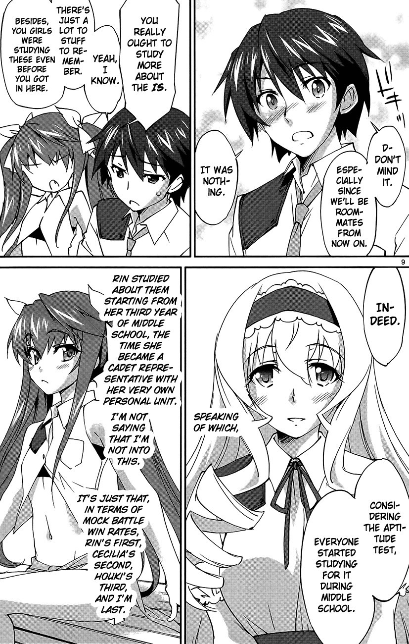 Infinite Stratos (YUUKI Homura) chapter 13 page 10