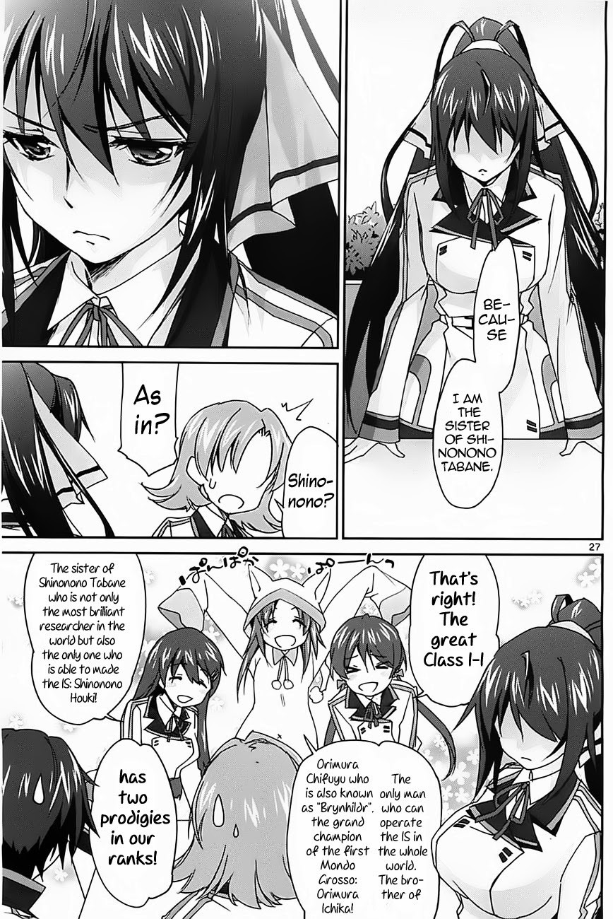 Infinite Stratos (YUUKI Homura) chapter 2 page 28