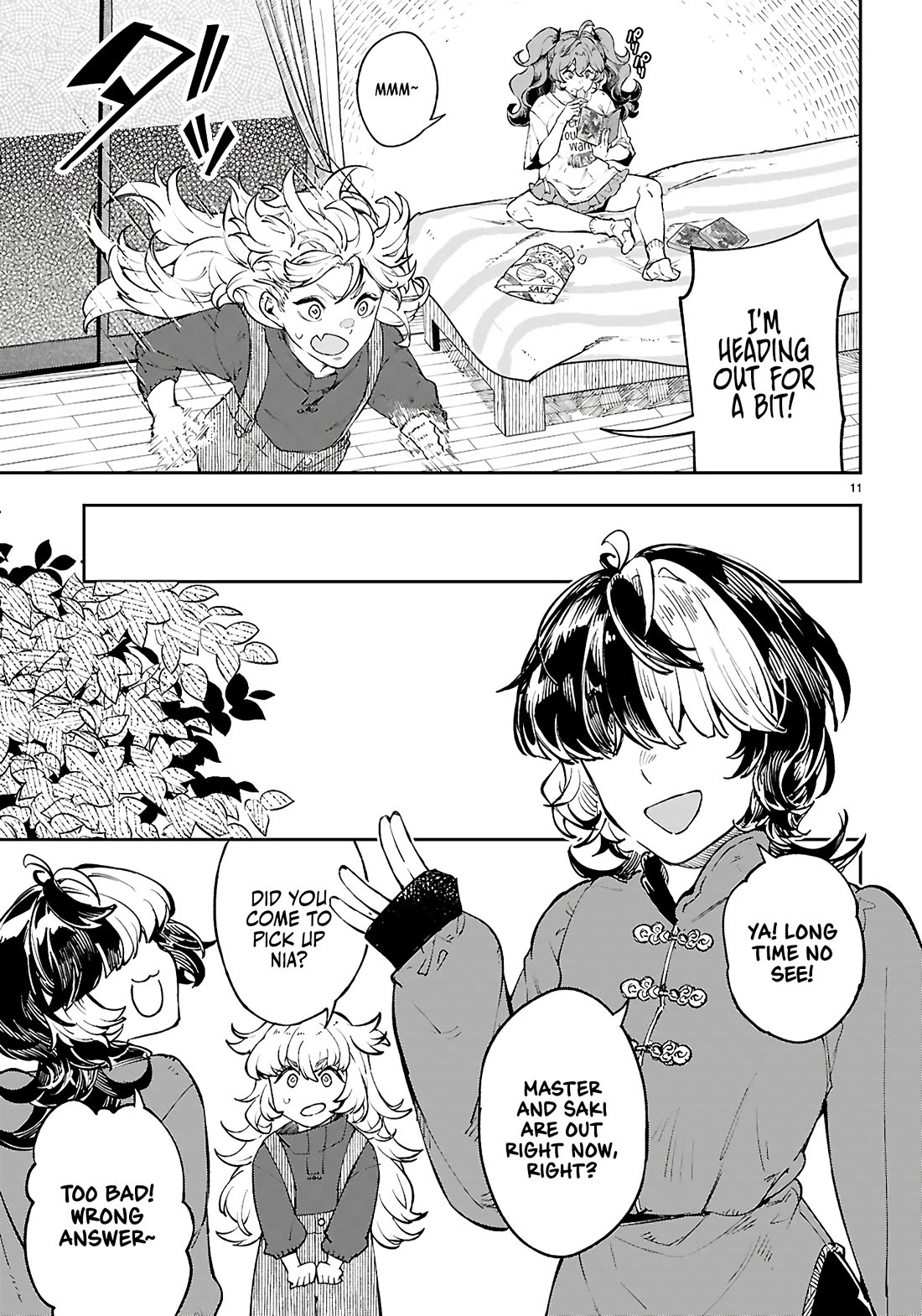 Irresistible! The Ordinary(?) Daily Life of a Reincarnated Sage chapter 10 page 11