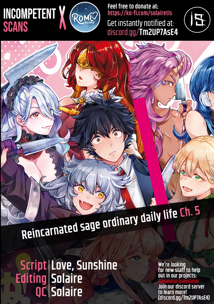 Irresistible! The Ordinary(?) Daily Life of a Reincarnated Sage chapter 5 page 1