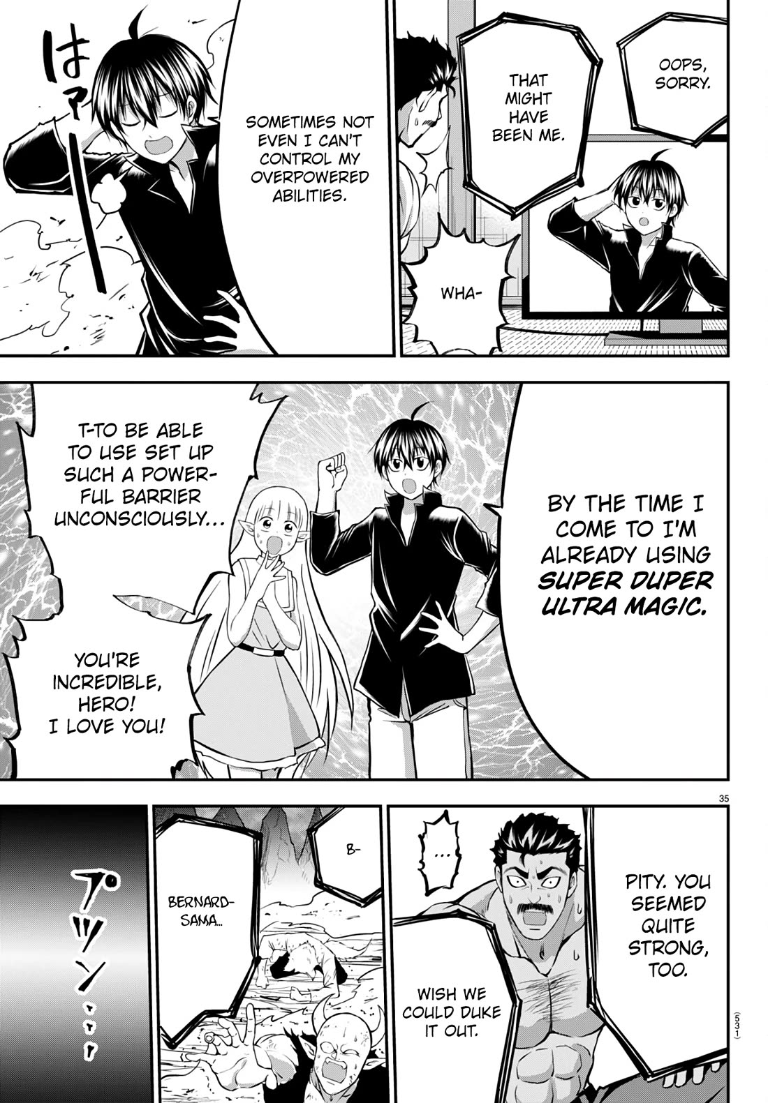 Isegure: Isekai Cheat Musou – Ore TUEEE-kei Ikiri Tenseisha ni Kamaseinu ni Saretsuzuketa Elite Kishi, Chou Gureru chapter 15 page 35