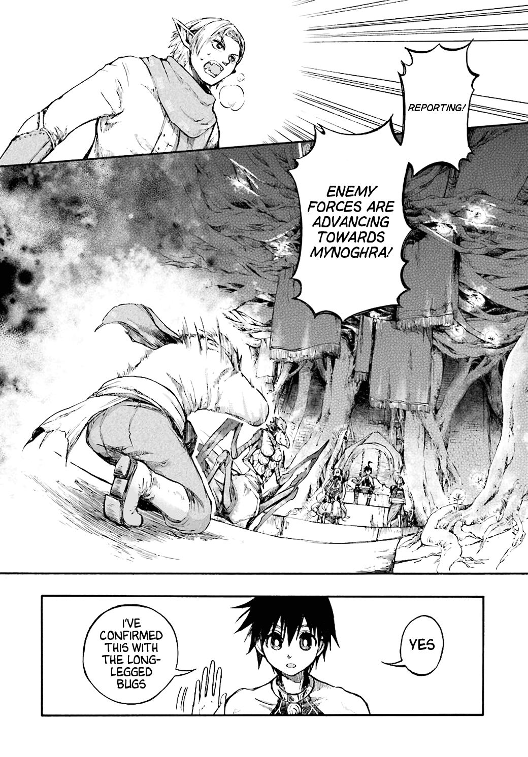 Isekai Apocalypse MYNOGHRA ~The Conquest of the World Starts With the Civilization of Ruin~ chapter 18 page 2