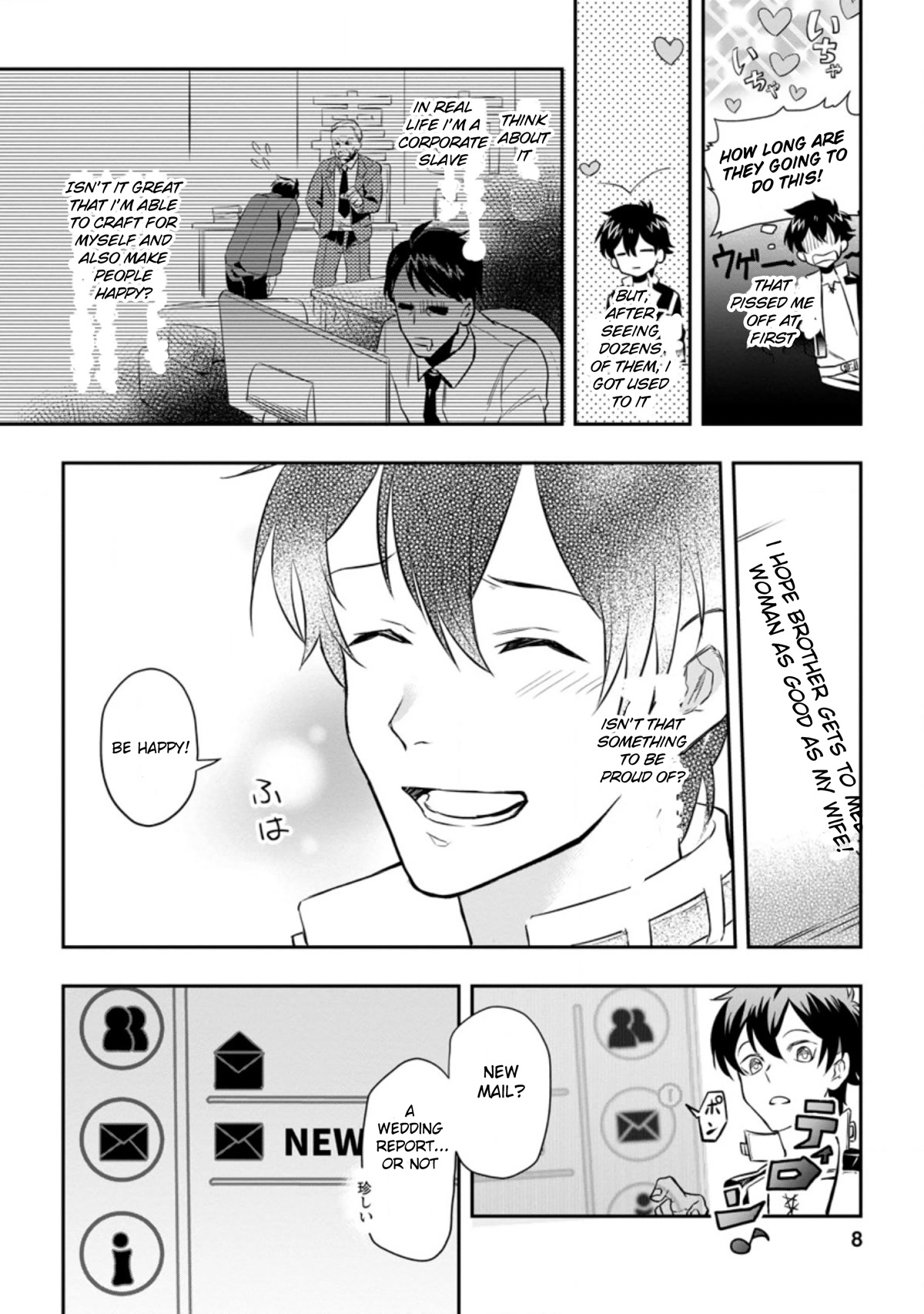 Isekai Craft Gurashi - Jiyu Kimamana Seisan Shoku No Honobono Slow Life chapter 1 page 6