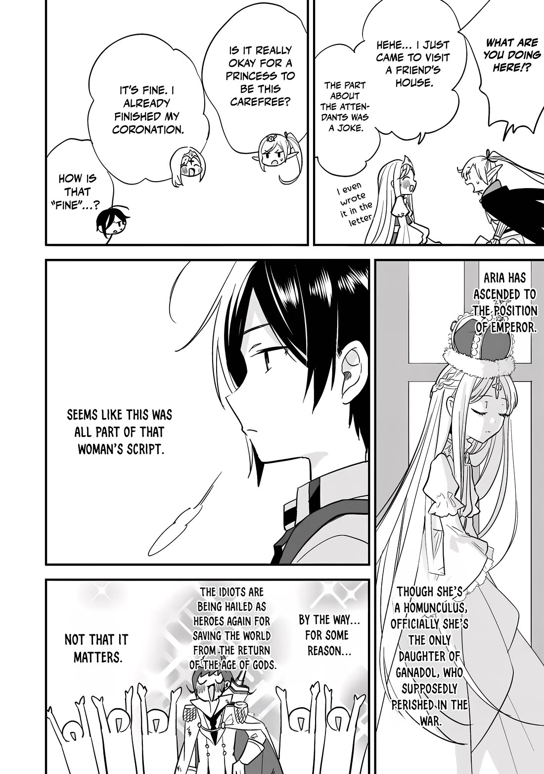 Isekai de Kojiin wo Hiraitakedo, nazeka Darehitori Sudatou to Shinai Ken chapter 73 page 17