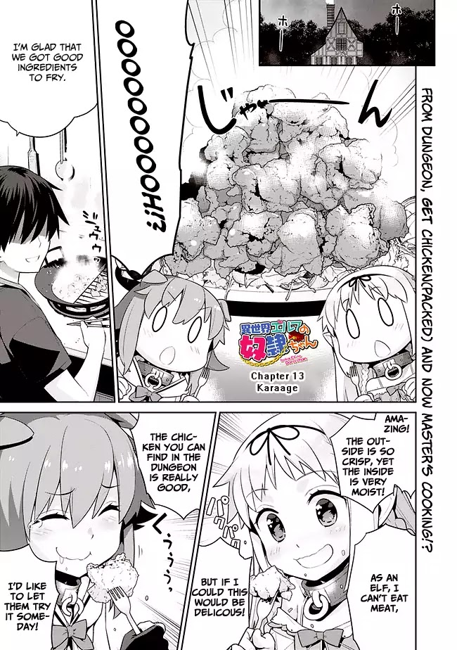 Isekai Elf no Dorei-chan chapter 13 page 1