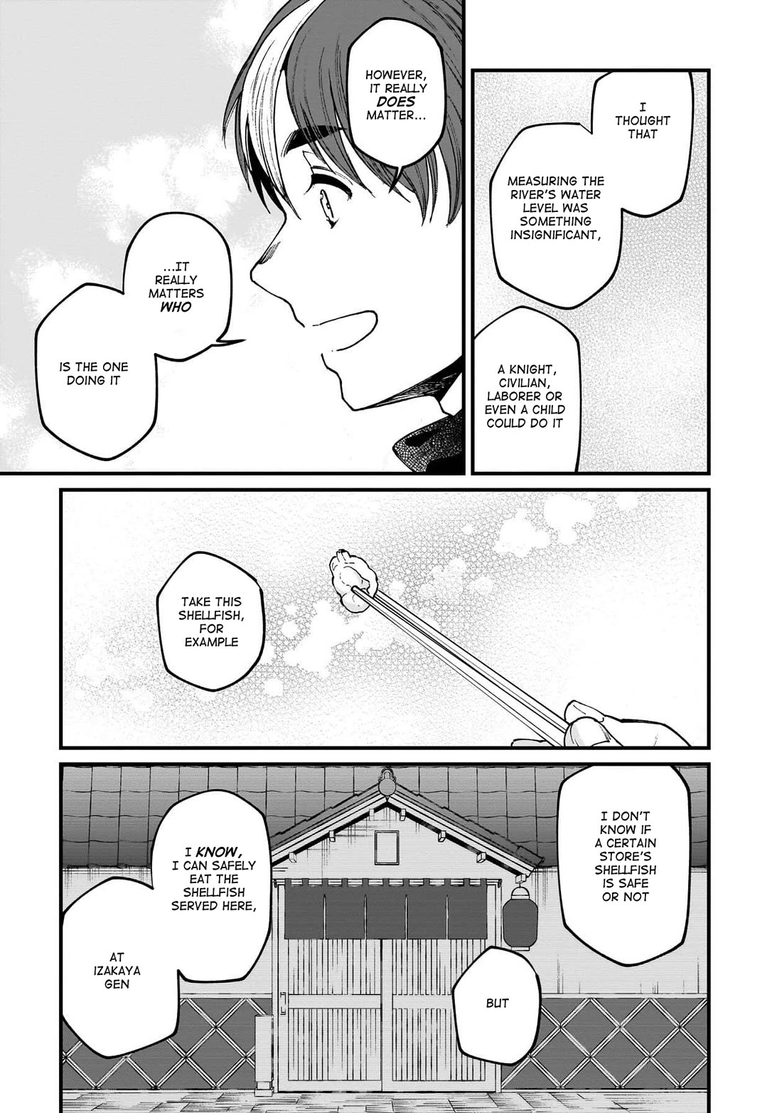 Isekai Izakaya "Gen" chapter 76 page 12