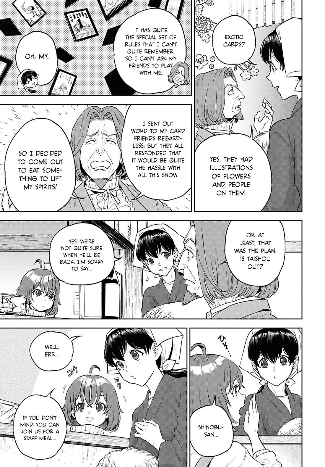 Isekai Izakaya "Nobu" chapter 136 page 9